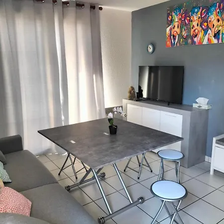 T2 Avec Piscine-le Family 67 Apartman Pierrefiche